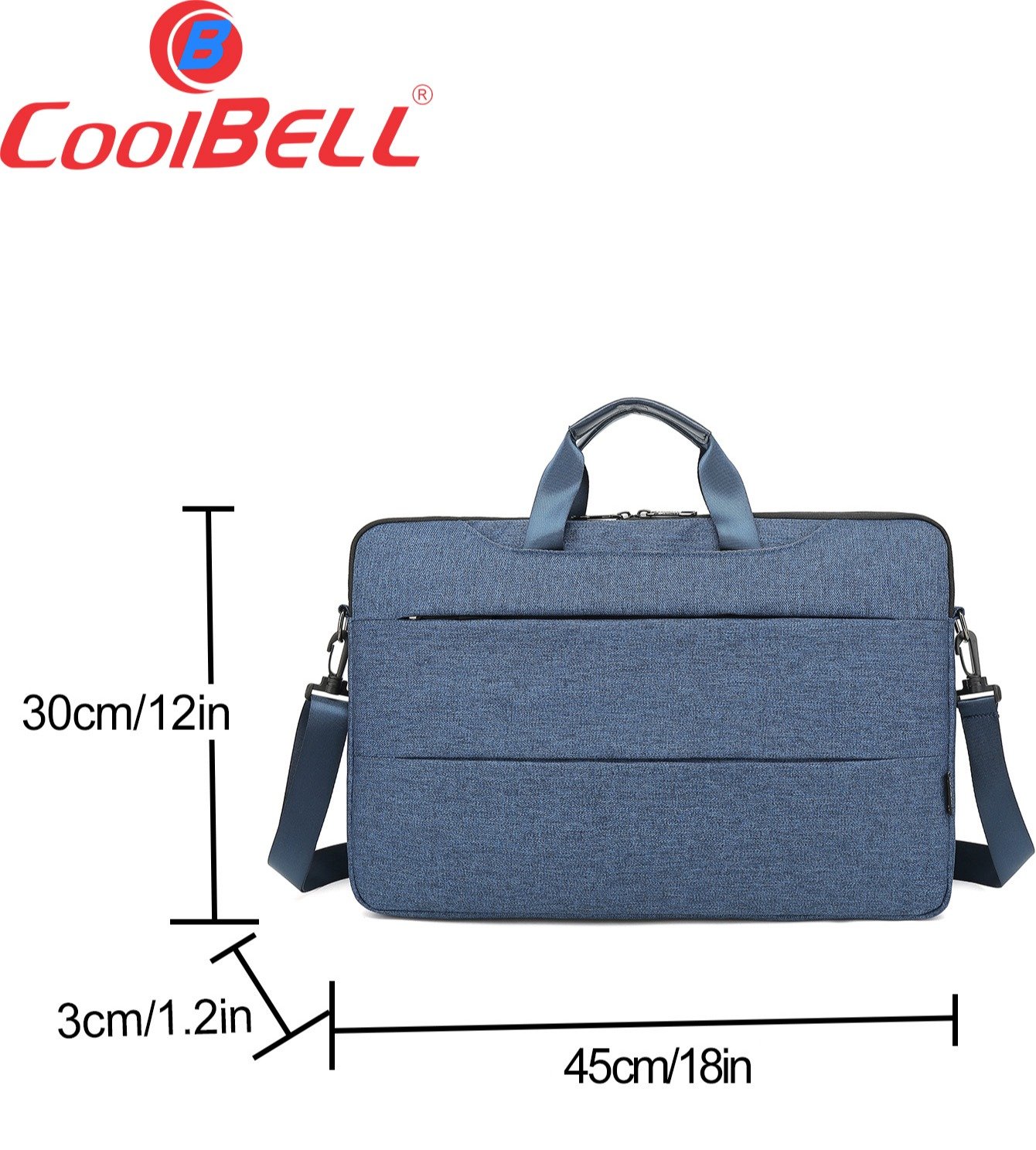 CoolBell CB 2103 Laptop Bag 15.6" Blue