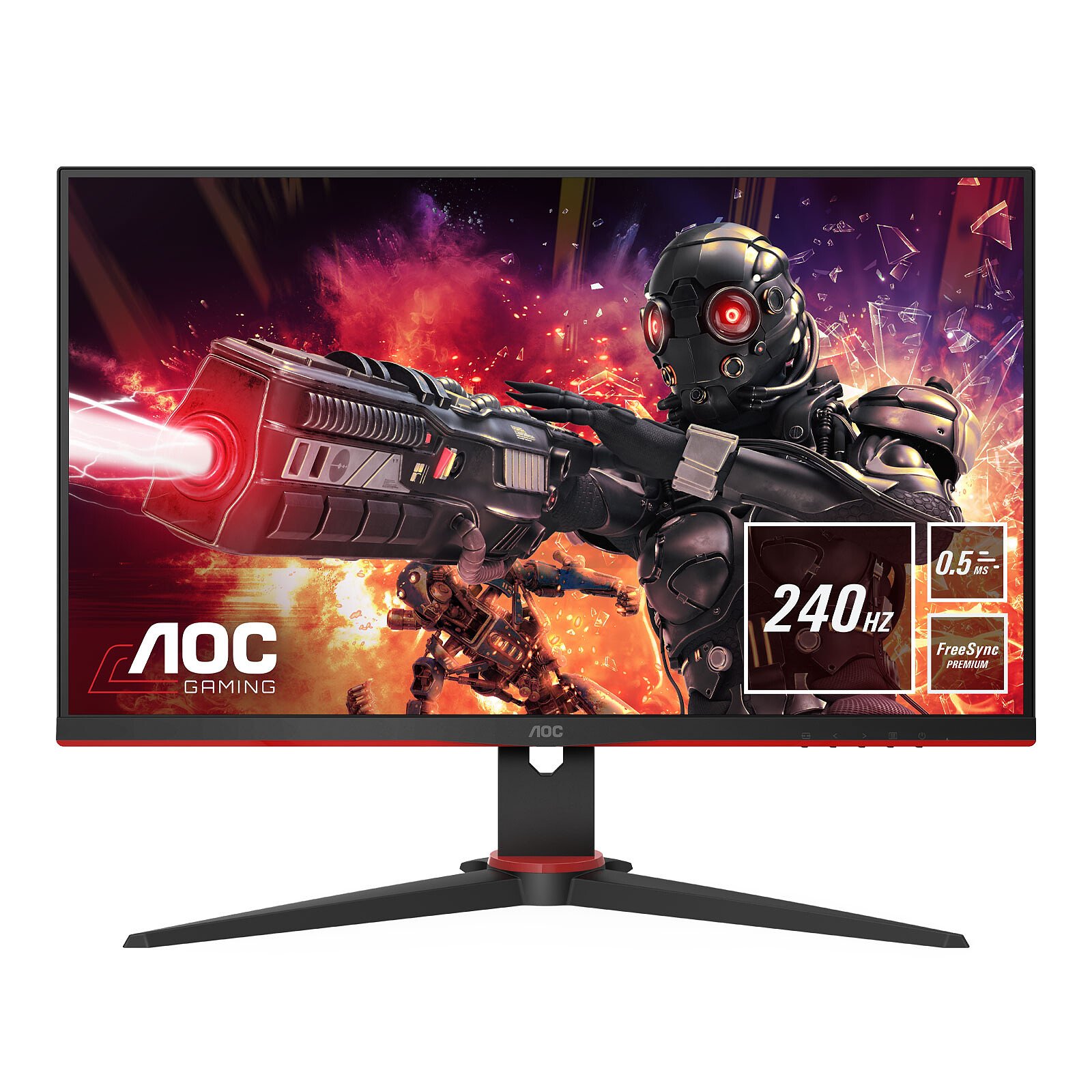 AOC Gaming 24G2ZE - 23.8 Inch FHD Monitor, 240 Hz