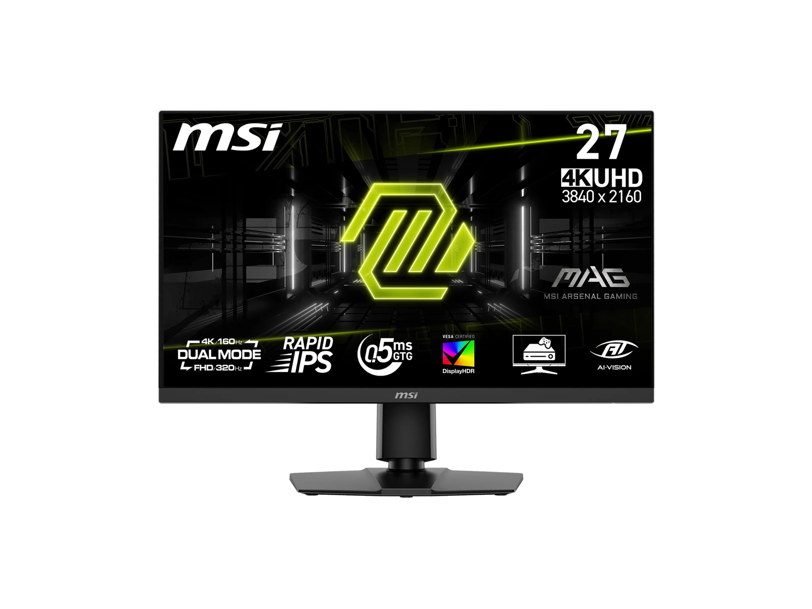 MSI MAG 272URDF E16 27-inch 3840 x 2160 (UHD) 4K 160HTz - FHD 320HTz