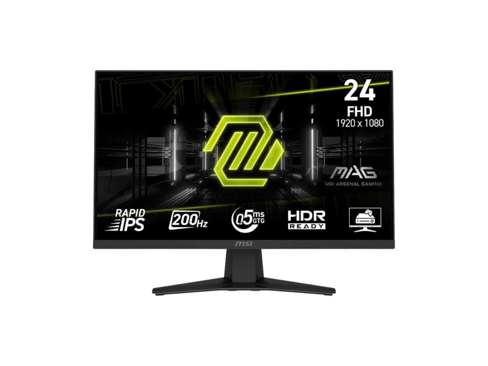 MSI MAG 244F, 24" Gaming Monitor, 1920 x1080 200HTz