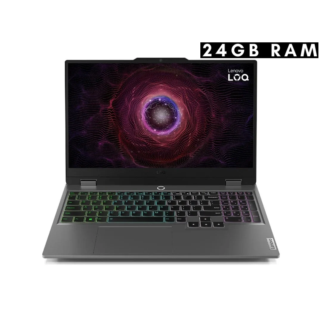 Lenovo LOQ 15IRX9 15.6" FHD 144Hz Laptop - Core i7-13650HX - 24GB RAM - 512GB SSD - RTX 4060 8GB
