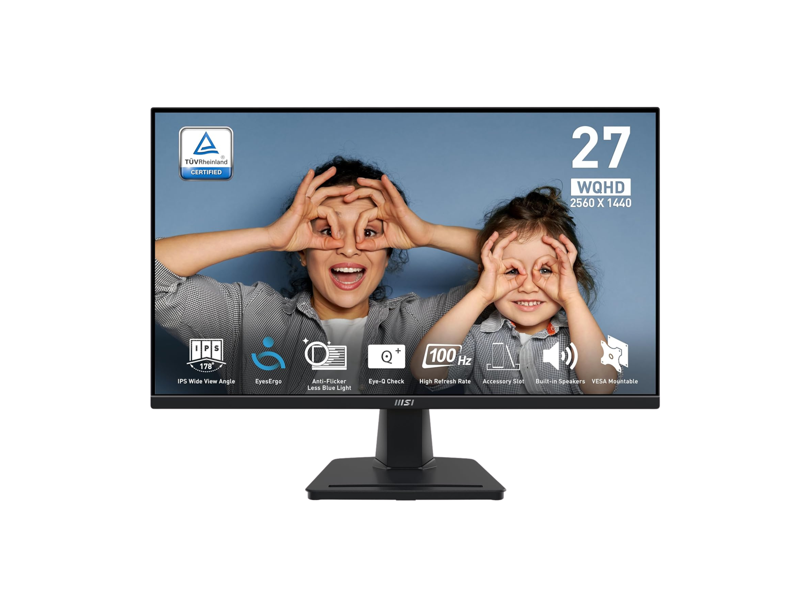 MSI PRO MP275Q 27" 2560 x 1440 IPS 100HTz